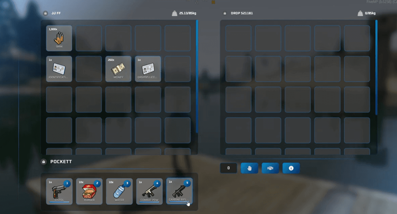 OX Inventory Redesign screenshot 2 of 2